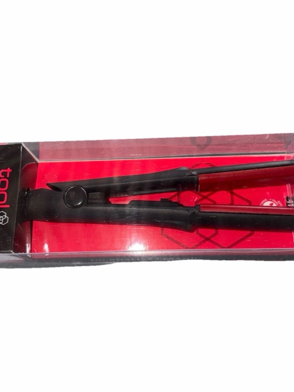 Black Ceramic Hair Straightener Flat Iron - Women Accessories